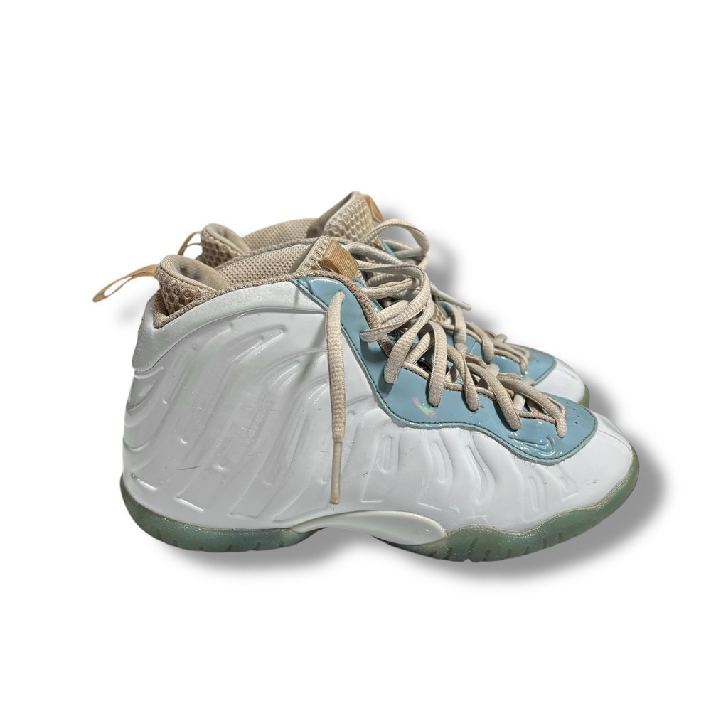 Nike Kid's Little Posite One PS Sneakers‎ White Blue Size 2.5Y DM1095-400